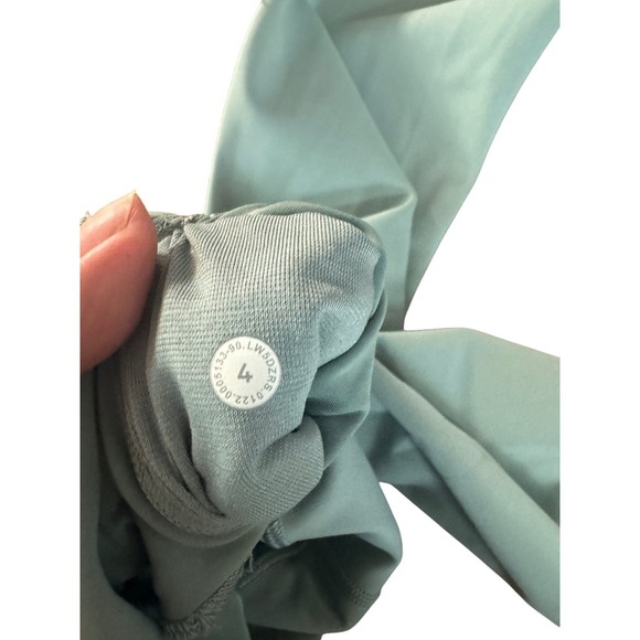 Lululemon Wunder Train Highrise Legging Size 4 Light Green Athlesiure - Picture 4 of 4